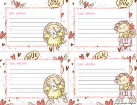 Valentine cards