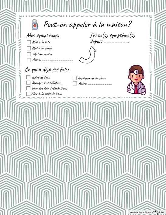 Fiche secrétariat