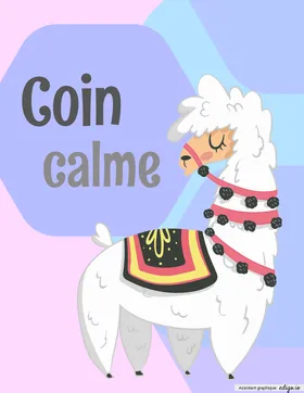 Affiche coin calme