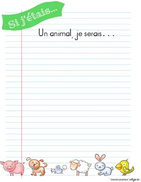 Projets d'écriture