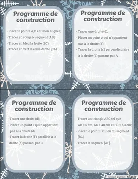 Programme de construction