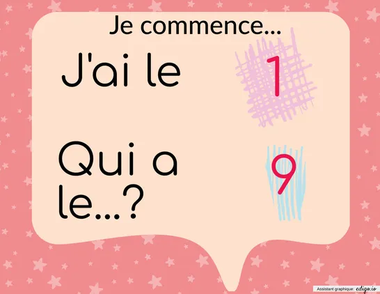 J'ai.. qui a de 1 à 10