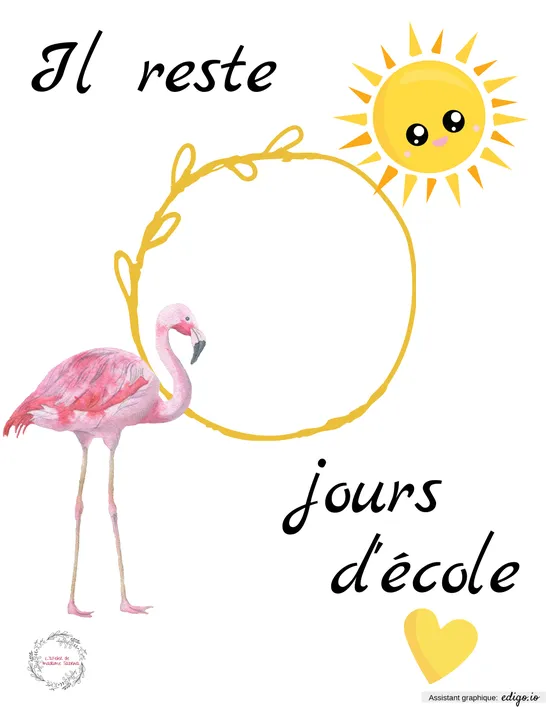Il reste...jours d'école