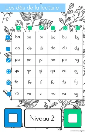 Les dés de la lecture