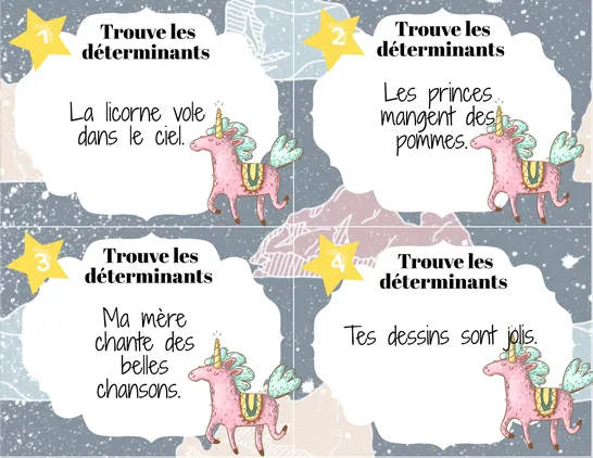 Cartes à tâches - Pops