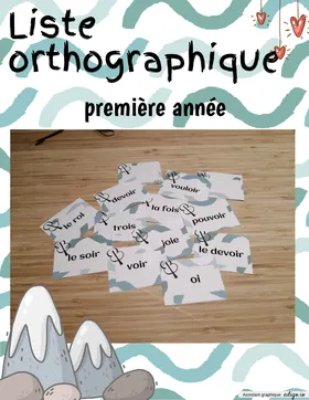 Liste 8 1re année