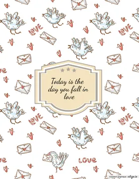 Today is the day you fall in love