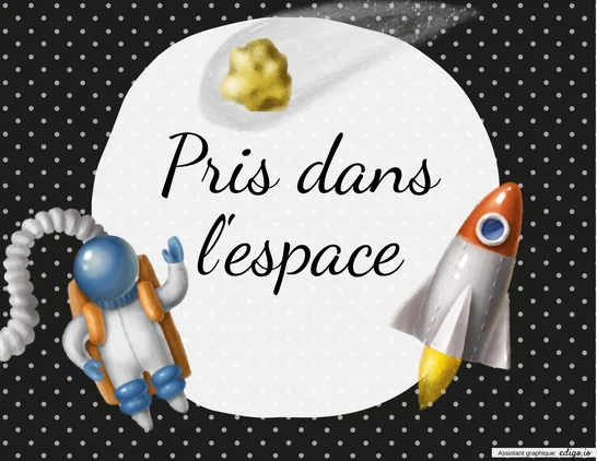 Pris dans l'espace