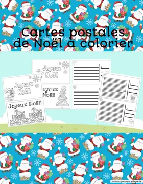 Cartes postales de Noël!