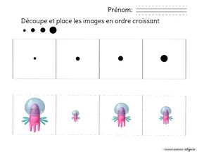 Ordre croissant - Les martiens !