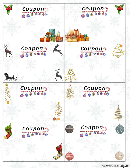 Coupons de Noel