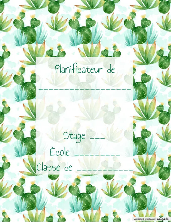 Planificateur stage