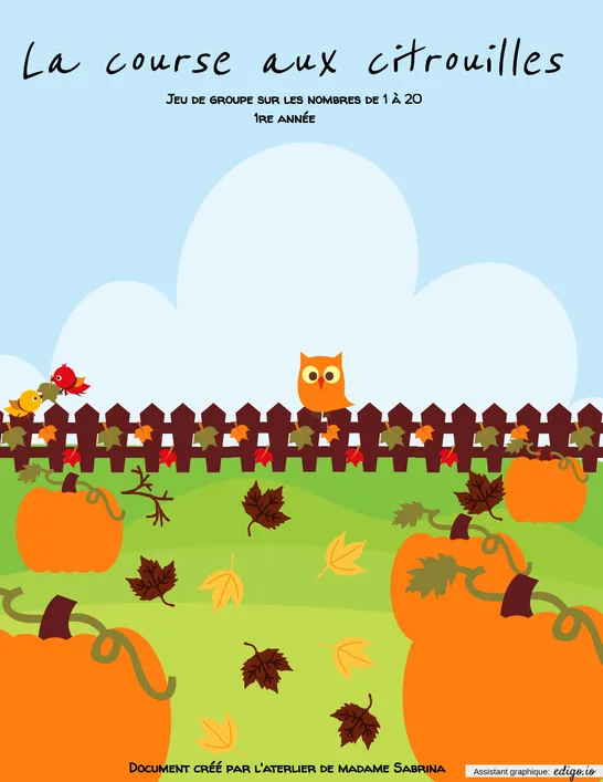 La course aux citrouilles