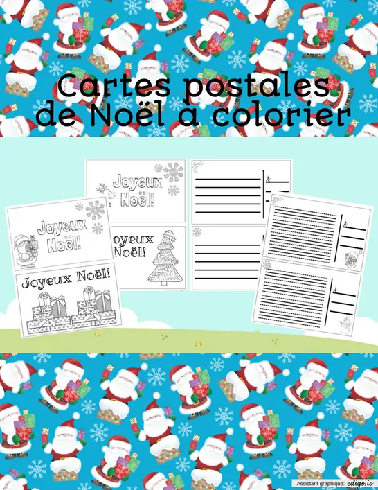 Cartes postales de Noël!