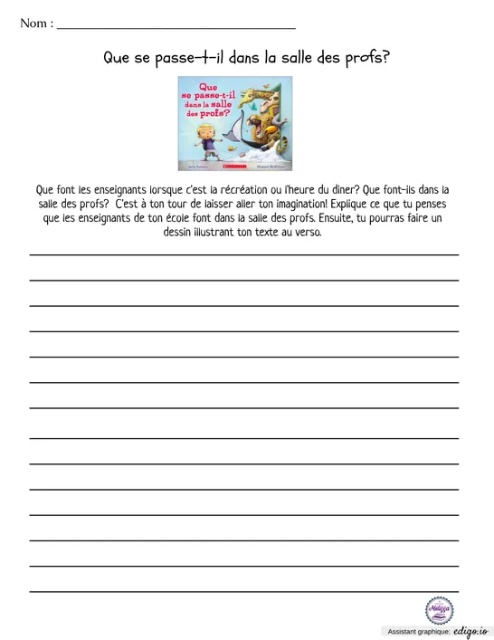 Que se passe-t-il dans la salle des profs?