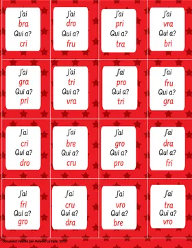 J'ai... Qui a... - ccv avec R