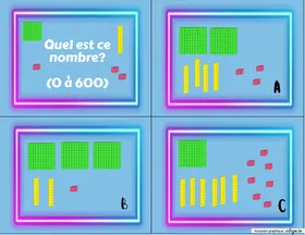 CAT Nombres Blocs à base 10 (0 à 600)