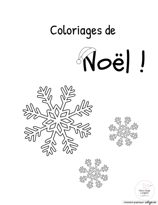 Coloriages de Noël !