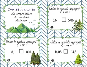 Comparaison de nombres décimaux