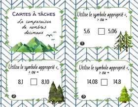 Comparaison de nombres décimaux