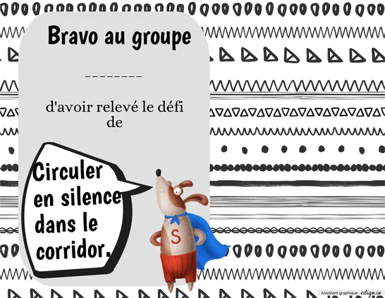 Billet défi