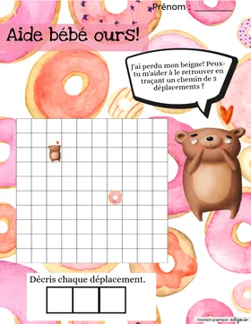 Aide bébé ours!