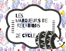 CAT marqueurs de relation
