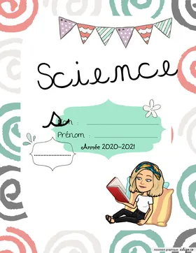 Page de garde cours de Sciences
