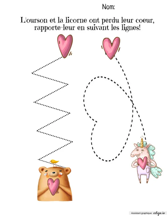 Traçage de la Saint-Valentin