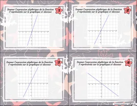 Fonctions linéaires et affines