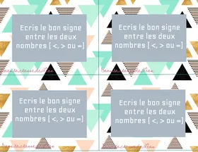 CAT écris le bon signe