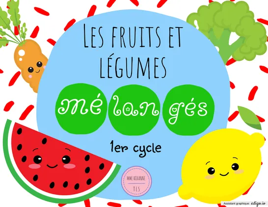 Les fruits et légumes mélangés