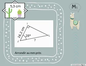 Trigonométrie Calculs de longueurs