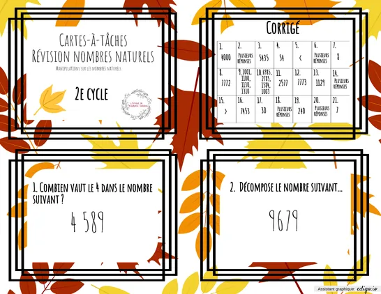 CAT nombres naturels