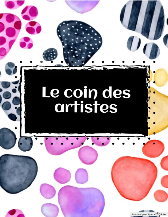 Affiche le coin des artistes