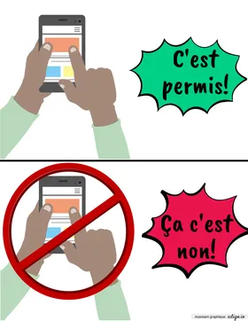 Téléphone en classe