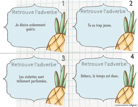 Adverbes