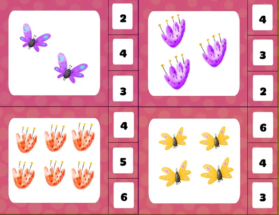 CARTE à PINCES, Preschool, Playing cards