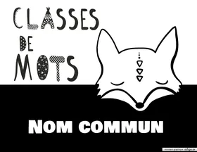 Affiches classes de mots