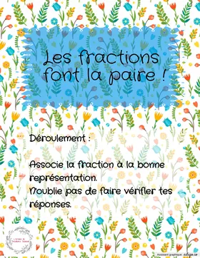 Les fractions font la paire