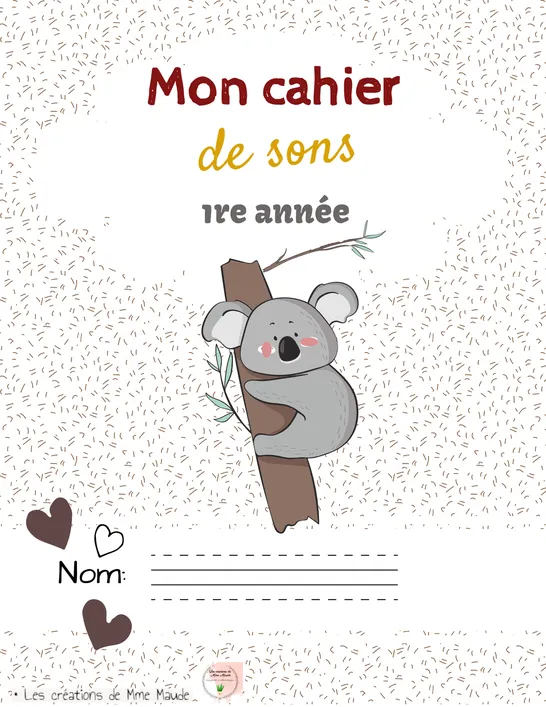 Mon cahier de sons, 3e année, Exercices et activités, Lecture