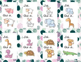 J'ai qui a : animaux