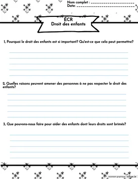 Droitdesenfants-ecr-évaluation-5eannée