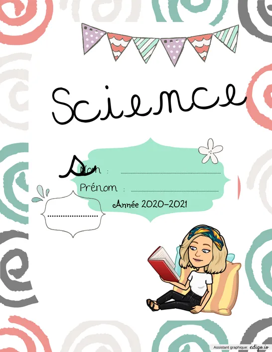 Page de garde cours de Sciences
