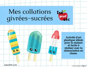 Mes collations givrées-sucrées - Isa Prof Etc
