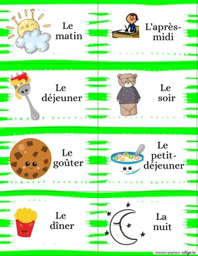 Les moments de la journée