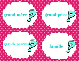 Vocabulaire de la famille