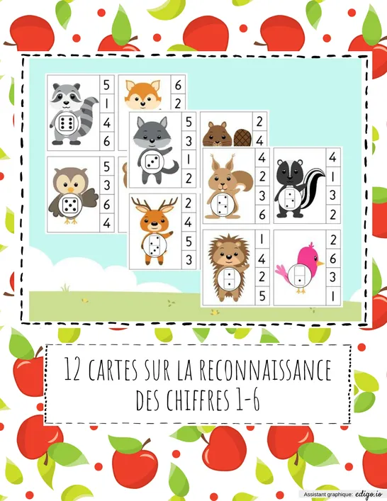 Chiffres 1-6