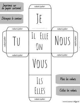 Dés pour conjuguer