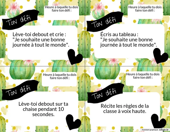 Une journée pleine de défis 1